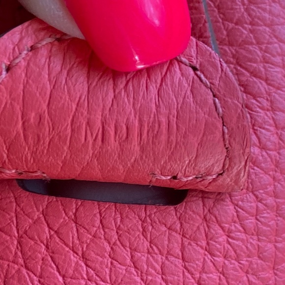 Hermes Taurillon Clemence Evelyne III PM Capucine (pinkish/red) exc condition - Picture 15 of 16